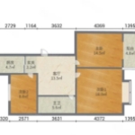 中华南九筑台小区，老证房源。精装修三居室，小高层。首付仅需十万。周边有 33 中、泽信、恒大等