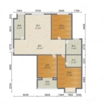 卓昱南苑有一套三室两厅两卫的房屋待售，楼层良好可贷款。它紧邻人民路，与赵苑公园相距不远