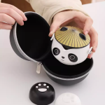 国潮熊猫旅行茶具套装 商务年会的理想伴手礼