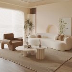 弧形沙发 为空间注入灵动与舒适的理想之选