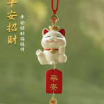 汽车招财猫平安挂件 守护出行，带来幸福