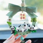 DIY 平安喜乐熊猫挂件 便捷与美好同行