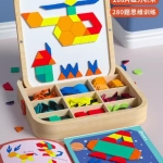 磁力拼图七巧板几何积木开启儿童智慧之门