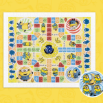 小黄人飞行棋拼图趣味之旅香蕉争霸