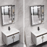 现代简约太空铝浴室柜，融合时尚与实用