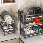 厨房好帮手 多功能碗碟收纳架