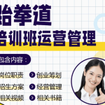 释放活力，成就未来——跆拳道培训班招生与创业筹划