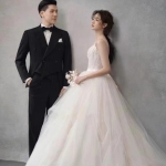 影楼婚纱写真的手绘油画背景