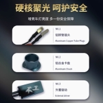 不工 L10、L20 系列，超亮强光激光汽车大灯，涵盖 H7、H4、H11 灯泡，远近光一体，为你的座驾带来璀璨光芒