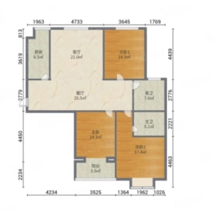 卓昱南苑有一套三室两厅两卫的房屋待售，楼层良好可贷款。它紧邻人民路，与赵苑公园相距不远