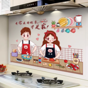 厨房防油贴纸，守护厨房的小卫士