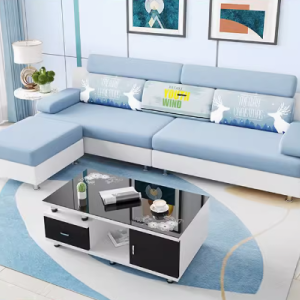 2024 新款简约现代科技布艺沙发 小户型客厅的绝佳伴侣