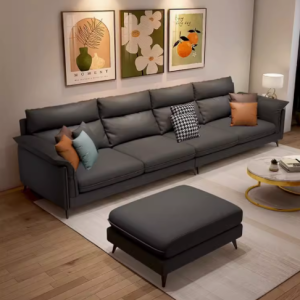 意式极简布艺沙发 简约中的舒适与奢华