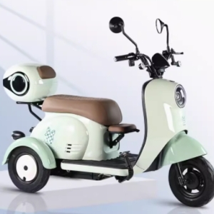 新款家用小型电动三轮车，女士接送孩子、老人休闲代步迷你老年电瓶车