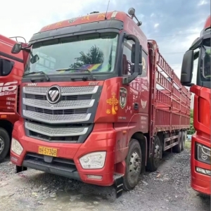 福田欧曼旗下的欧曼 EST 载货车，具备 460 马力，车长 9.5 米