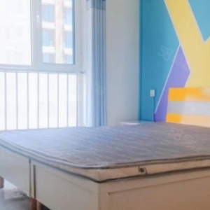 中央名都有精装空调次卧出租，无中介费用