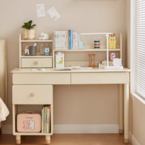 林氏家居实木脚儿童学习桌，伴孩子成长