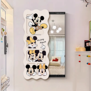 卡通米奇镜子挂画，开启梦幻家居之旅