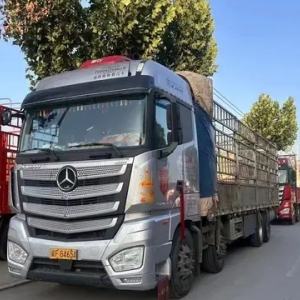 福田欧曼旗下的欧曼 EST 9.6 米载货车，具备 520 马力的强大功率