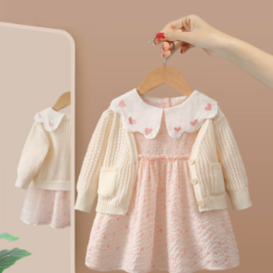 时尚童趣，点亮女童的秋日之美 ——2024 新款女童连衣裙秋装